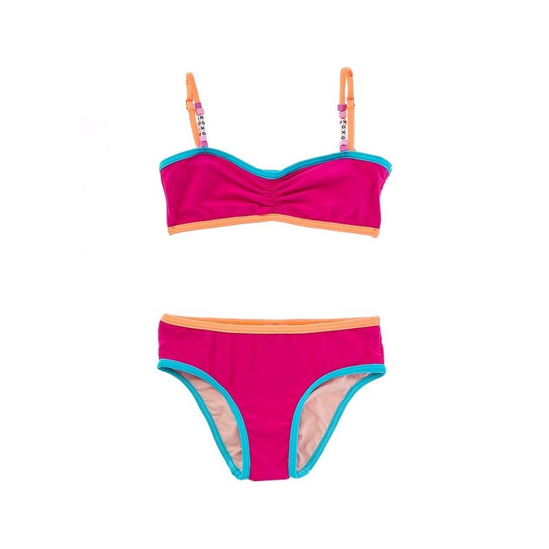 Pq Swim Girls Kensie 2pc Bikini Set, Pink